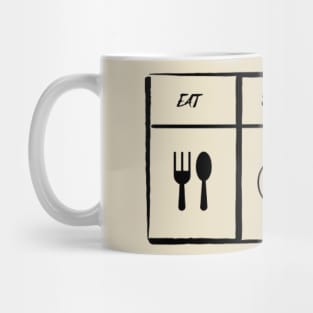 Eat Sleep Cycle Mug